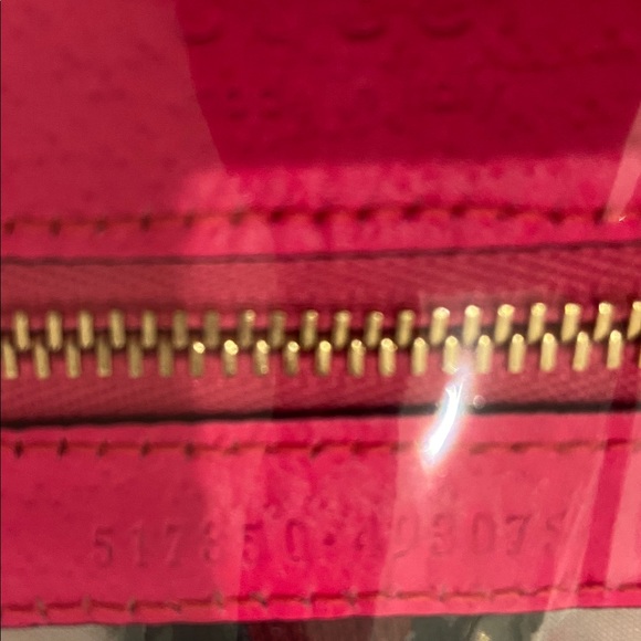 ❌SOLD❌ Authentic Gucci Leather Clear Mini Ophidia - Picture 2 of 3